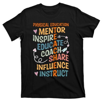 PE Teacher Mentor Physical Education Teacher T-Shirt