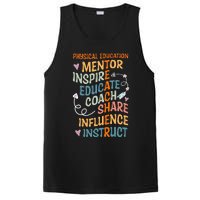 PE Teacher Mentor Physical Education Teacher PosiCharge Competitor Tank