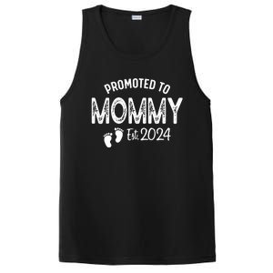 Promoted To Mommy 2024 Soon To Be Mama Funny New Mom PosiCharge Competitor Tank