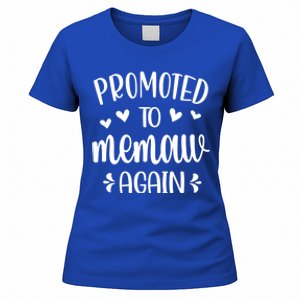 Promoted To Memaw Again Reveal Memaw To Be Gift Women's T-Shirt