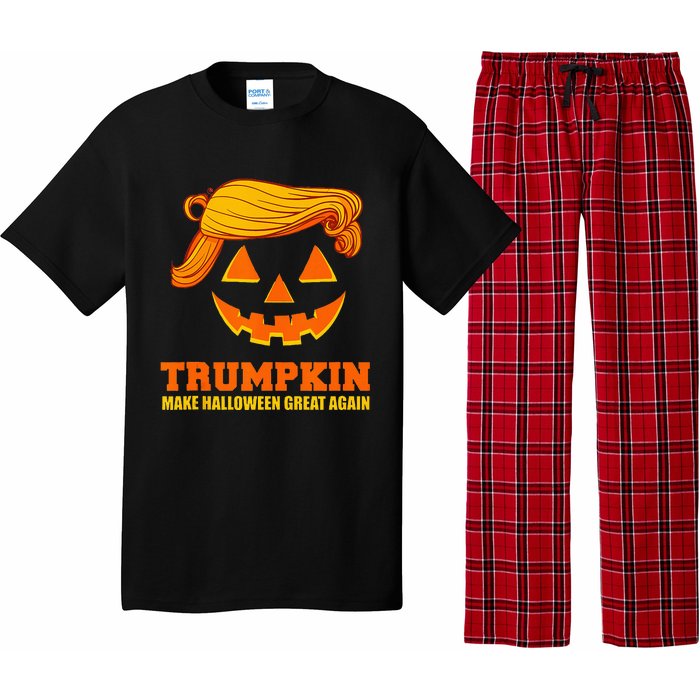 Pumpkin Trumpkin Make Halloween Great Again Pajama Set