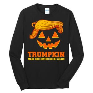 Pumpkin Trumpkin Make Halloween Great Again Tall Long Sleeve T-Shirt