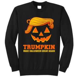 Pumpkin Trumpkin Make Halloween Great Again Tall Sweatshirt