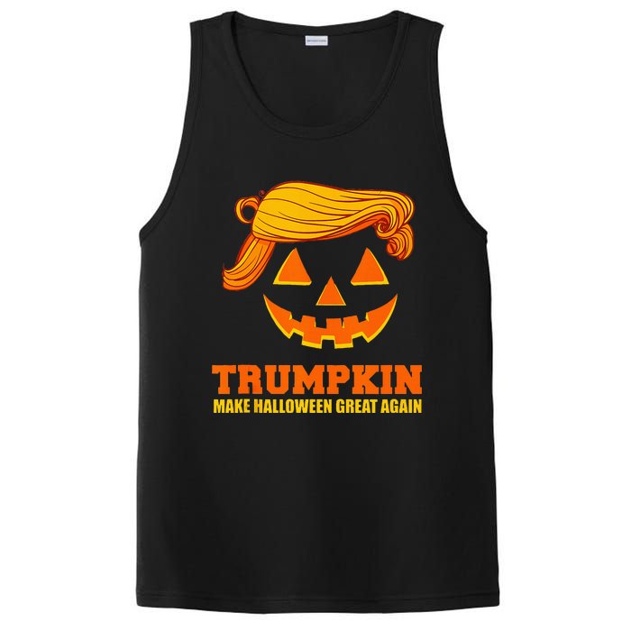 Pumpkin Trumpkin Make Halloween Great Again PosiCharge Competitor Tank