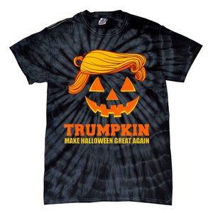 Pumpkin Trumpkin Make Halloween Great Again Tie-Dye T-Shirt