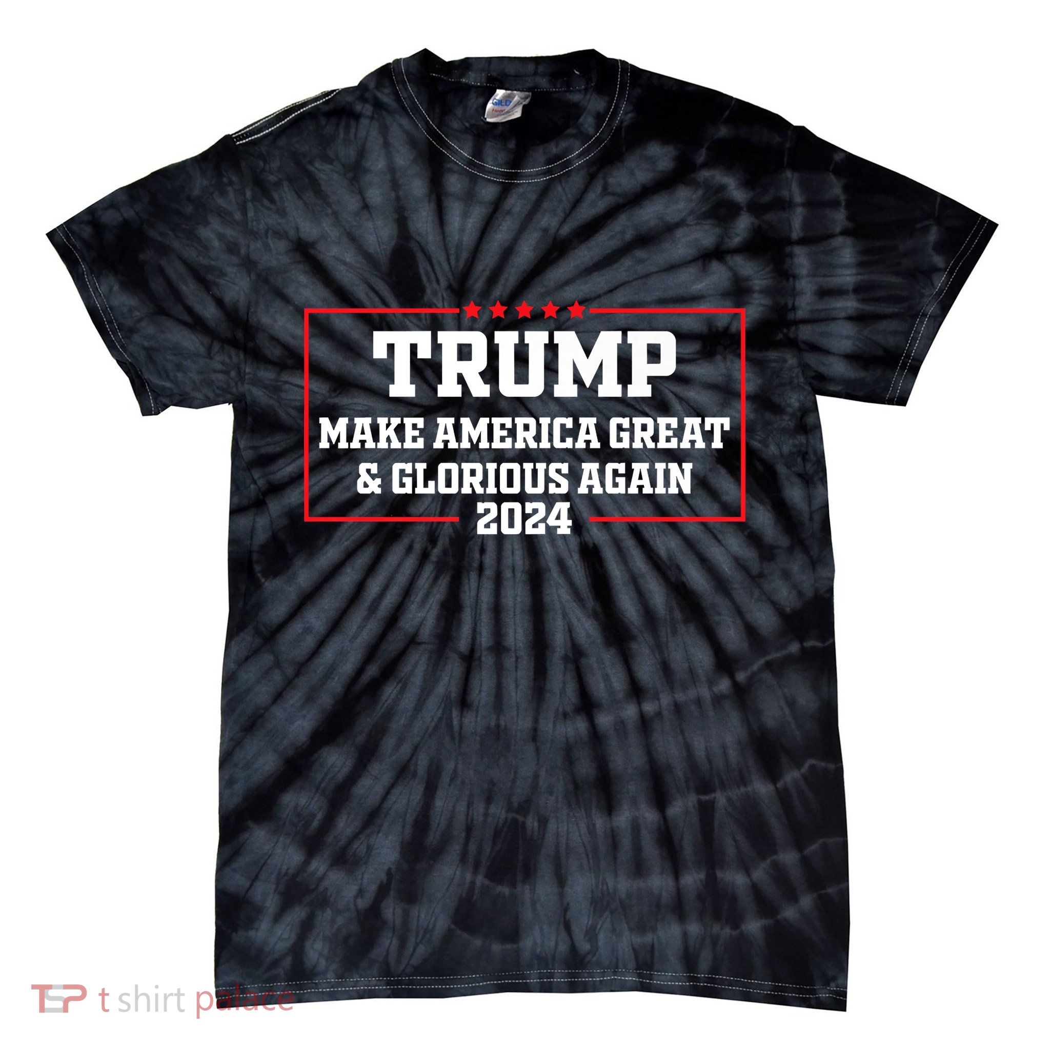 PRO TRUMP Magaga Make America Great And Glorious Again Support Trump 2024 Tie-Dye T-Shirt