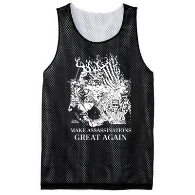 Punkwithacamera Trump Make Assassinations Great Again Mesh Reversible Basketball Jersey Tank