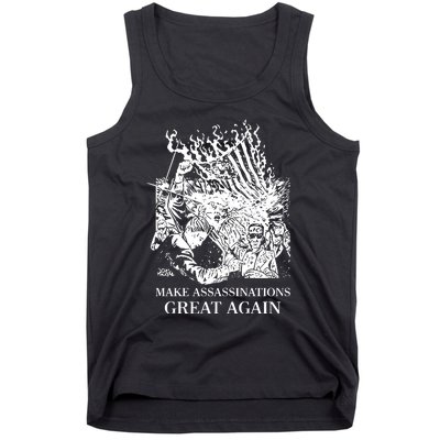 Punkwithacamera Trump Make Assassinations Great Again Tank Top