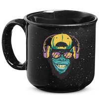 Palm Tree Music Monkey 15oz Campfire Ceramic Mug