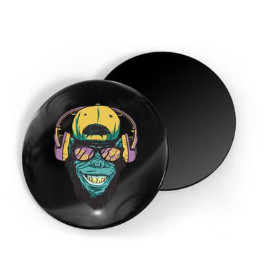 Palm Tree Music Monkey Magnet