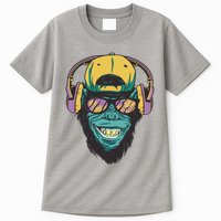 Palm Tree Music Monkey Tall T-Shirt