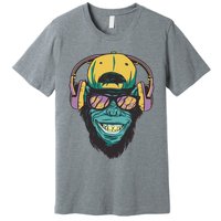 Palm Tree Music Monkey Premium T-Shirt