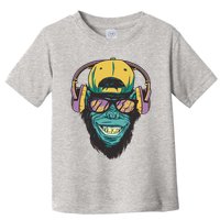 Palm Tree Music Monkey Toddler T-Shirt