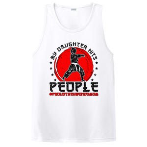 Proud Taekwondo Mom Taekwondo Mama Taekwondo Fighter Mom PosiCharge Competitor Tank