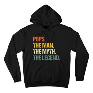 POPS THE MAN THE MYTH THE LEGEND Father's Day Hoodie