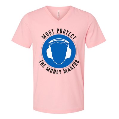 Protect The Money Makers V-Neck T-Shirt