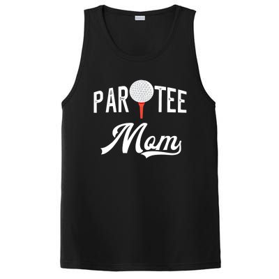 Par Tee Mom Funny Partee Golf Pun For Mom PosiCharge Competitor Tank