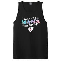 Promoted To Mommy 2024 Soon To Be Mama Funny New Mom Mothers Day PosiCharge Competitor Tank