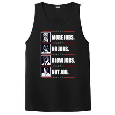 Political Trump More Jobs Obama Clinton Biden PosiCharge Competitor Tank