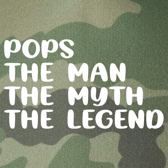 Pops The Man The Myth The Legend Legacy Tie Dye Trucker Hat