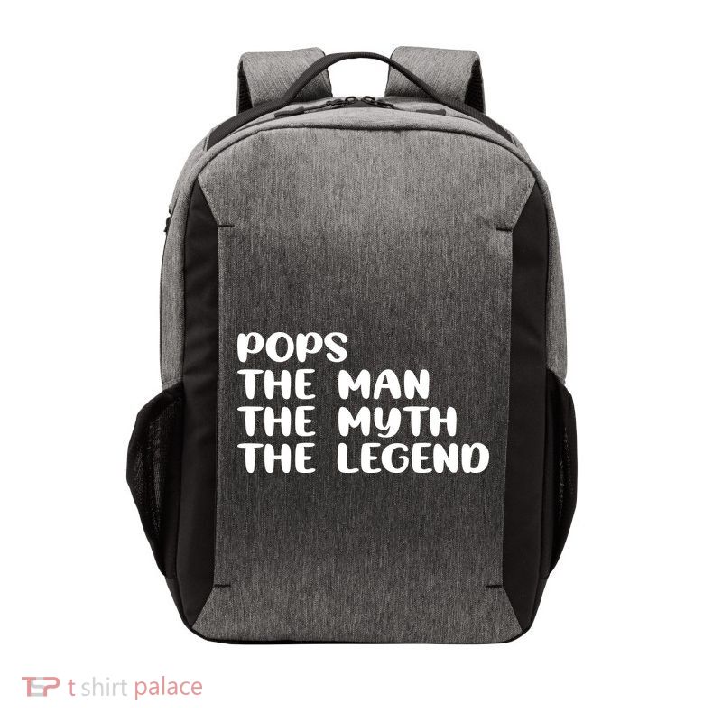 Pops The Man The Myth The Legend Vector Backpack