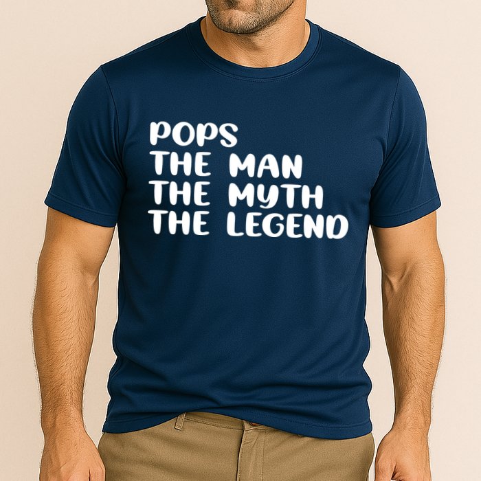 Pops The Man The Myth The Legend Performance Shirt