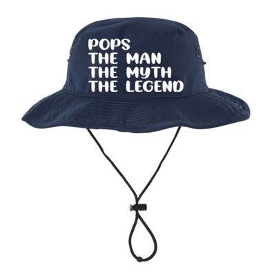 Pops The Man The Myth The Legend Bucket Hat