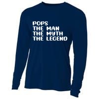 Pops The Man The Myth The Legend Cooling Performance Long Sleeve Crew