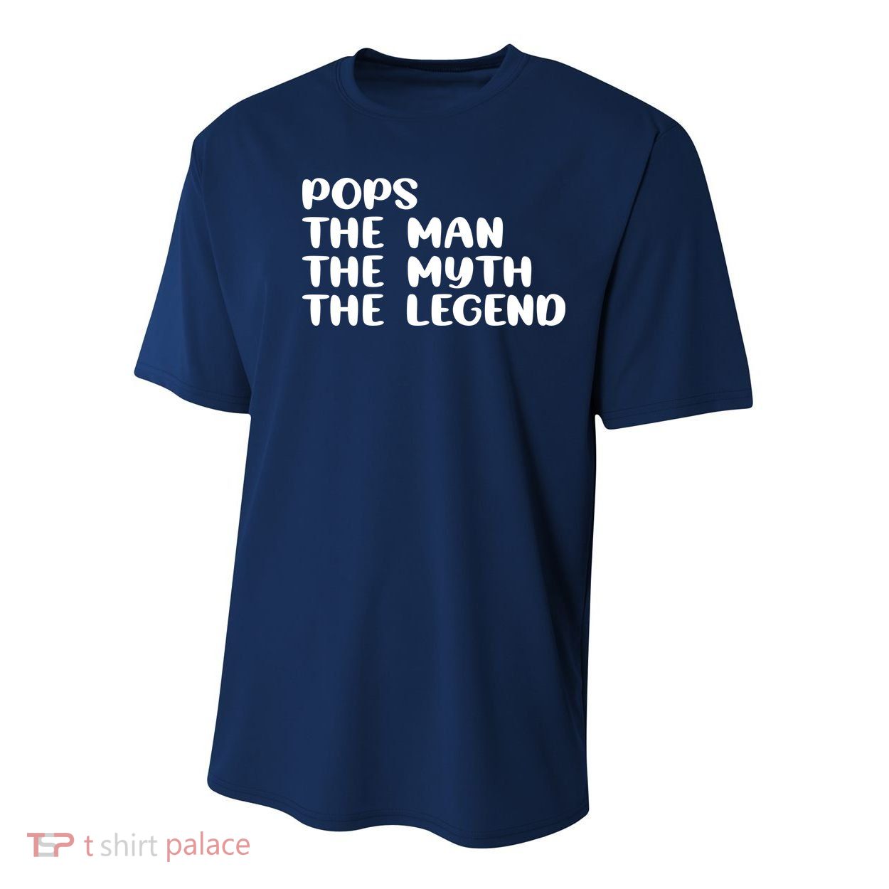 Pops The Man The Myth The Legend Youth Performance Sprint T-Shirt