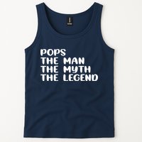 Pops The Man The Myth The Legend Tank Top
