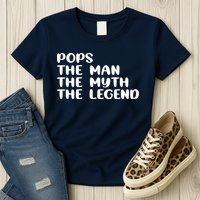Pops The Man The Myth The Legend Womens T-Shirt