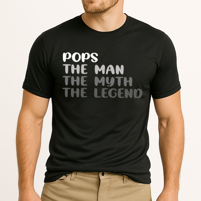Pops The Man The Myth The Legend Performance Shirt