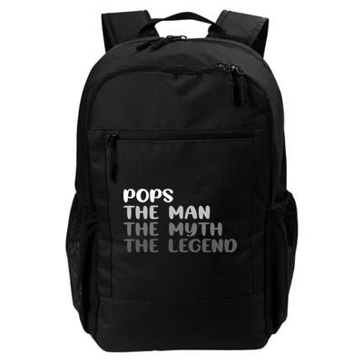 Pops The Man The Myth The Legend Backpack
