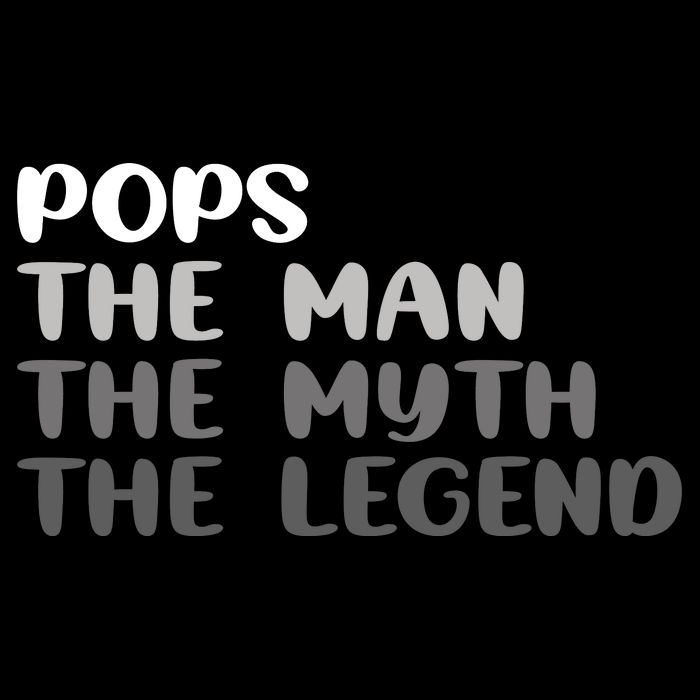 Pops The Man The Myth The Legend Cooling Performance Long Sleeve Crew