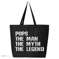 Pops The Man The Myth The Legend 25L Jumbo Tote