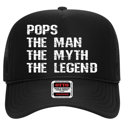 Pops The Man The Myth The Legend Trucker Hat