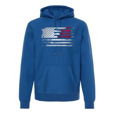 Pap The Myth Legend American Usa Flag Father’S Day Gift Premium Hoodie