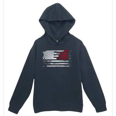 Pap The Myth Legend American Usa Flag Father’S Day Gift Urban Pullover Hoodie