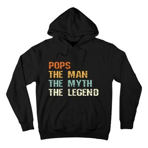 Pops The Man The Myth The Legend Hoodie