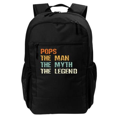 Pops The Man The Myth The Legend Daily Commute Backpack