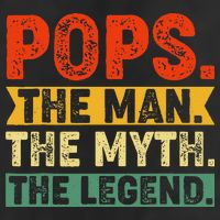 POPS THE MAN THE MYTH THE LEGEND Grandpa Gift For Dad Tumbler