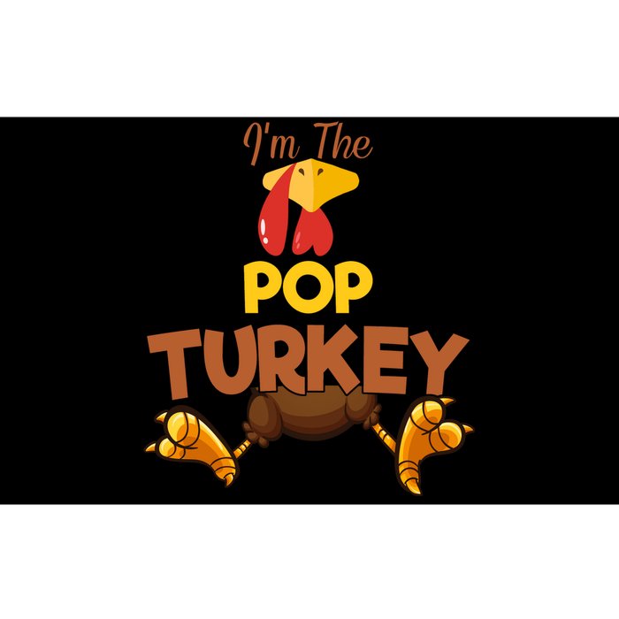 Pop Turkey Matching Family Group Thanksgiving Gifts  Bumper Sticker