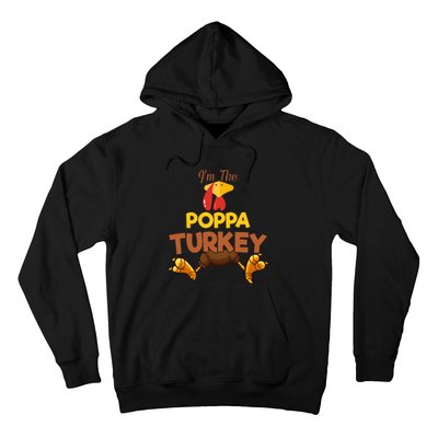 Poppa Turkey Matching Family Group Thanksgiving Gifts  Hoodie