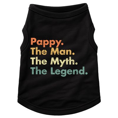 Pappy The Man The Myth The Legend Father Dad Uncle Gift Doggie Tank