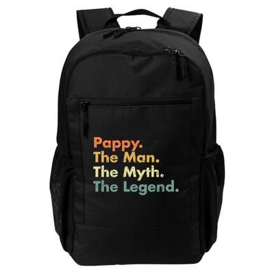 Pappy The Man The Myth The Legend Father Dad Uncle Gift Backpack