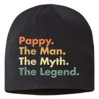 Pappy The Man The Myth The Legend Father Dad Uncle Gift Sustainable Beanie