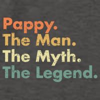Pappy The Man The Myth The Legend Father Dad Uncle Gift Vector Backpack