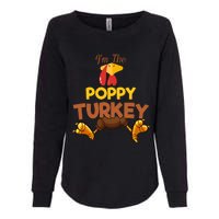 Poppy Turkey Matching Family Group Thanksgiving Gifts  Womens California Wash Sweatshirt