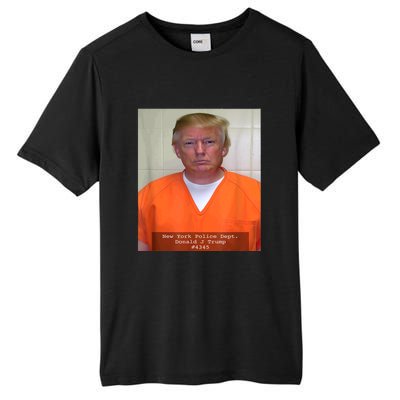 President Trump Mug Shot Tall Fusion ChromaSoft Performance T-Shirt