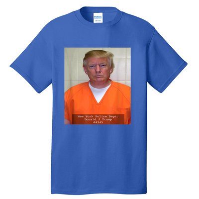 President Trump Mug Shot Tall T-Shirt